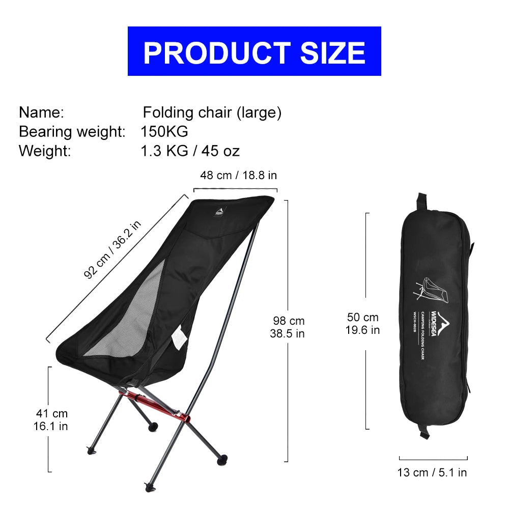 Widesea Camping Folding Chair