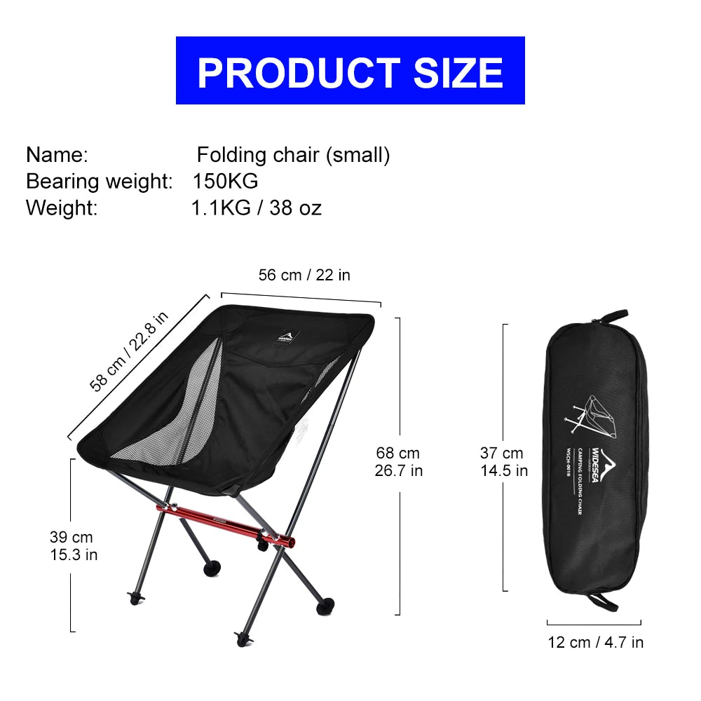 Widesea Camping Folding Chair
