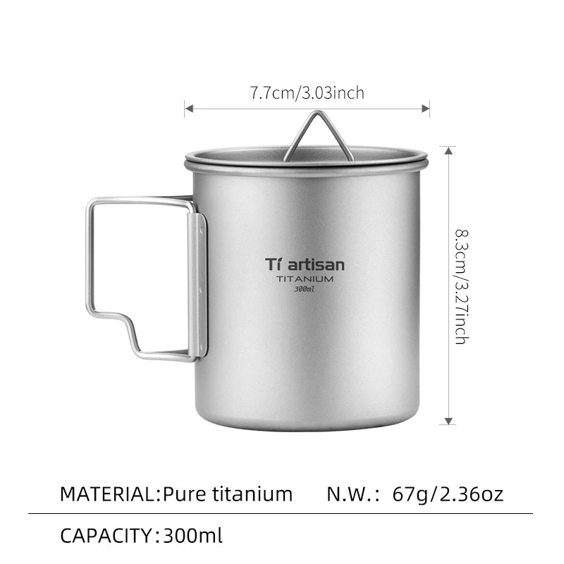 Tiartisan Titanium Camping Mug