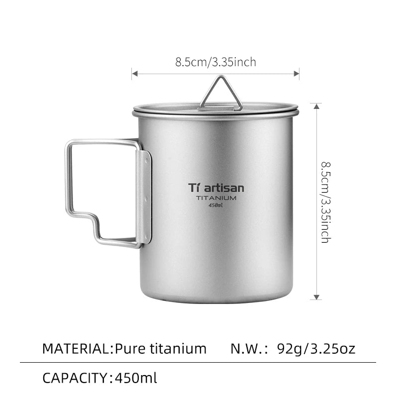 Tiartisan Titanium Camping Mug