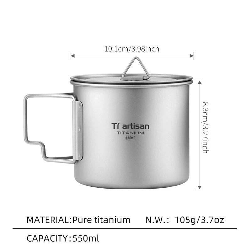 Tiartisan Titanium Camping Mug