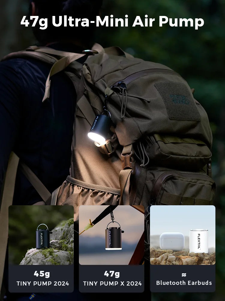 Flextail Tiny Pump X 2024 Ultralight Air Pump