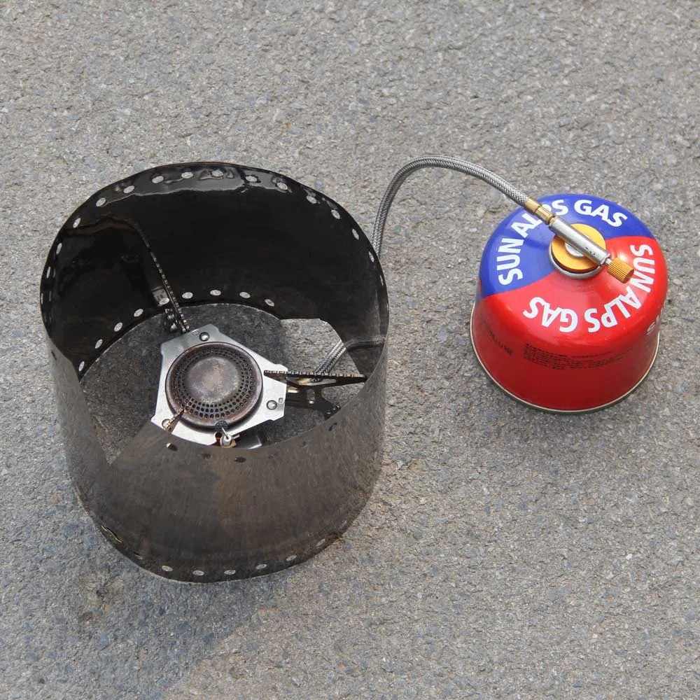 Ultralight Titanium Stove Wind Shield