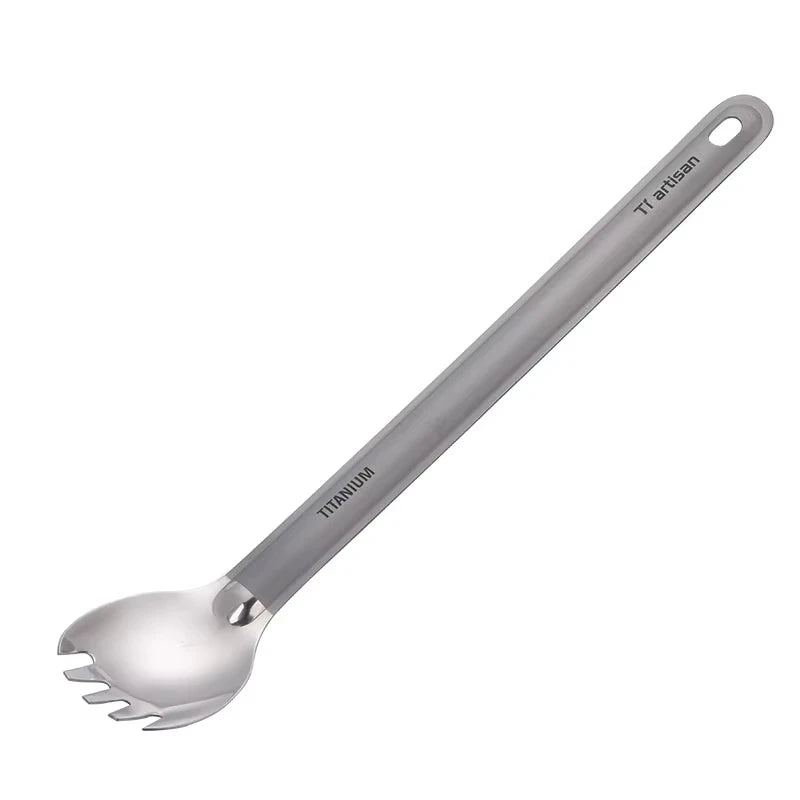 Tiartisan Titanium Long Handle Spork