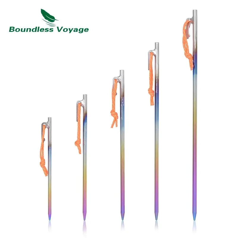 Boundless Voyage Titanium Tent Stakes