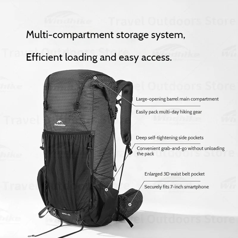 Naturehike Rock 2.0 Ultralight Hiking Backpack