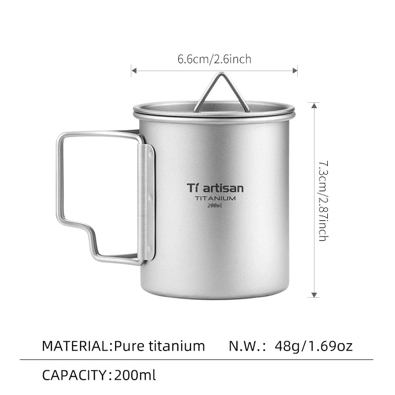 Tiartisan Titanium Camping Mug