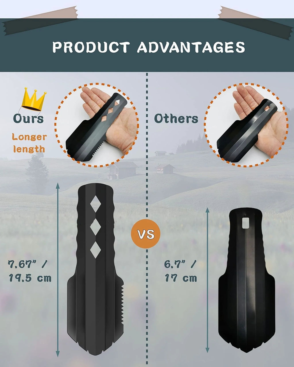 Ultralight Backpacking Trowel