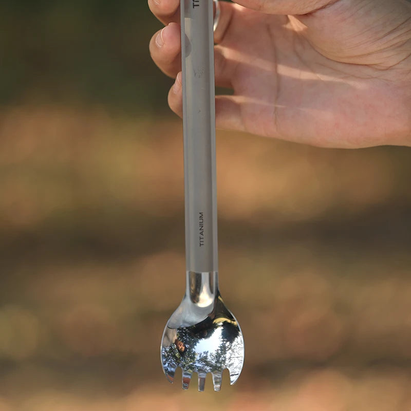 Tiartisan Titanium Long Handle Spork