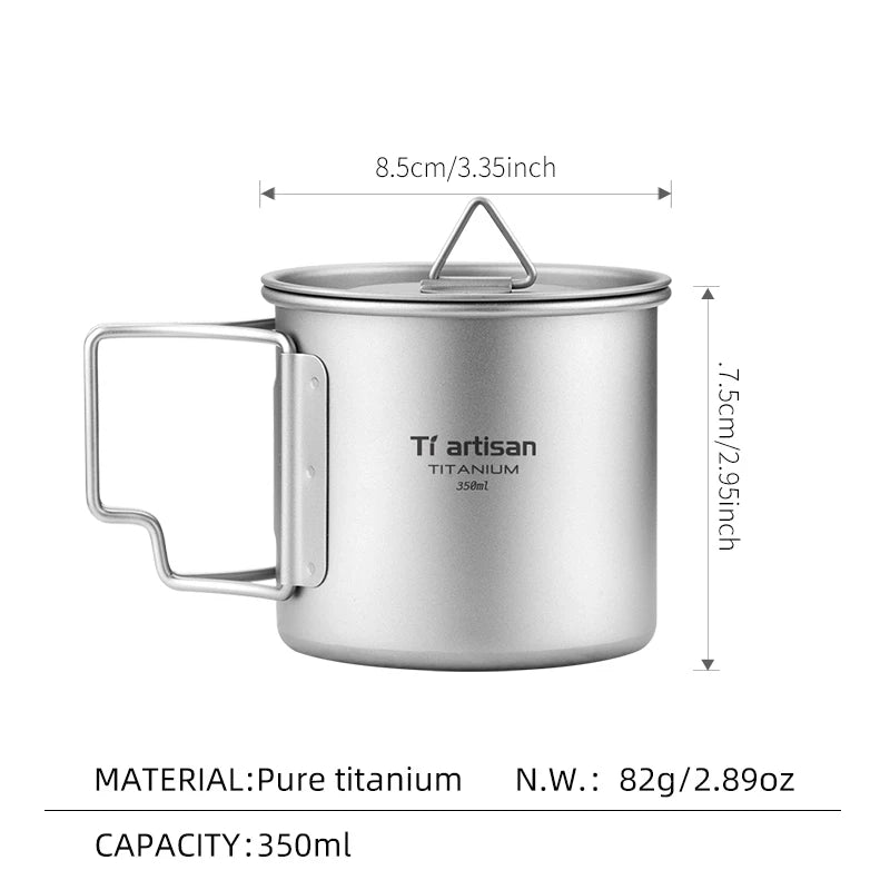 Tiartisan Titanium Camping Mug