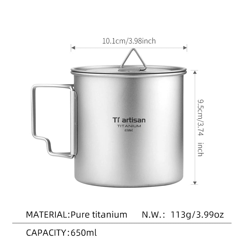 Tiartisan Titanium Camping Mug