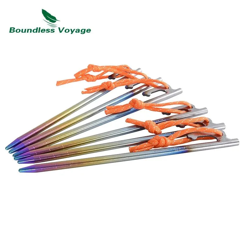 Boundless Voyage Titanium Tent Stakes
