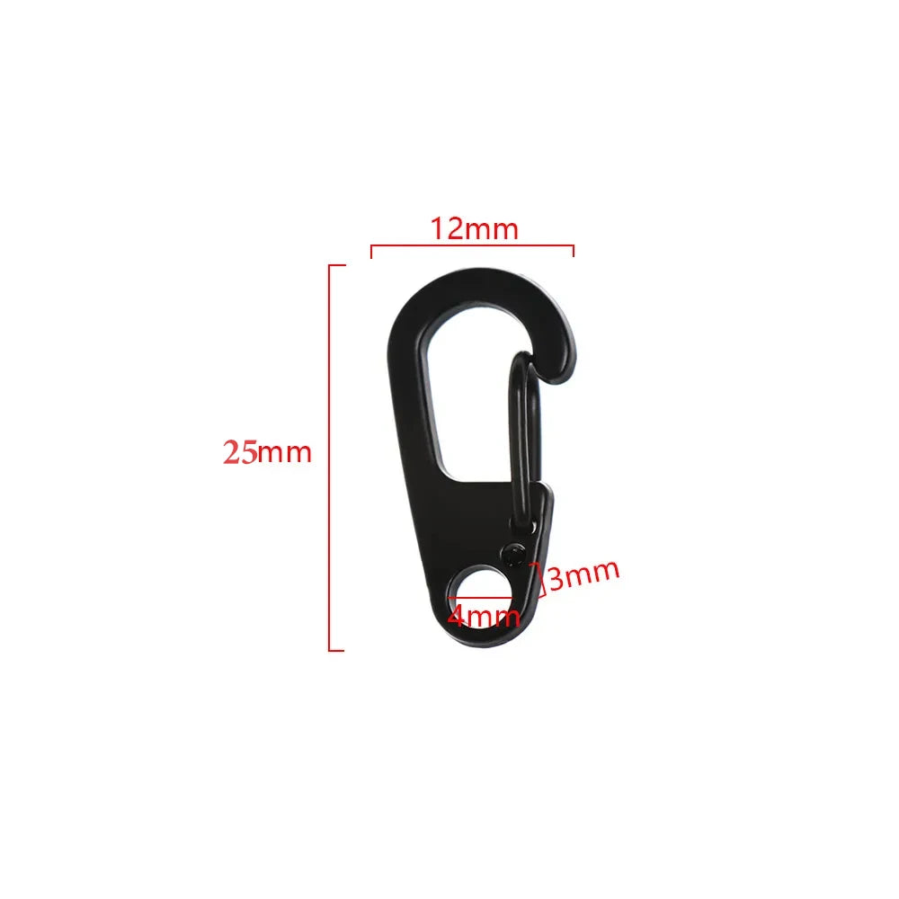 Mini Aluminium Carabiner Clips